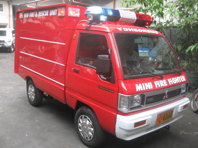 mitsubishi fire truck