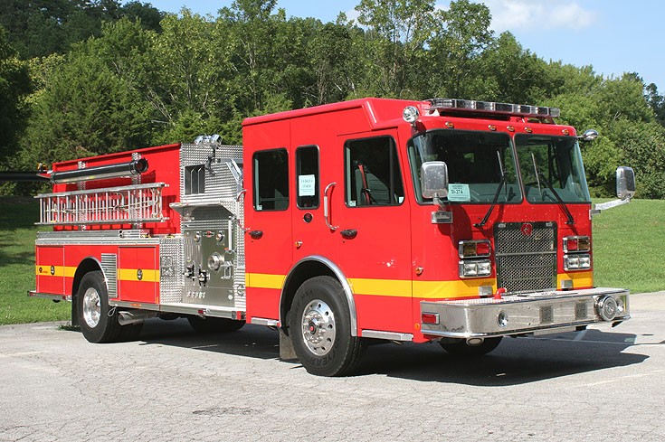 Fire Engines Photos - Rosenbauer Pumper.