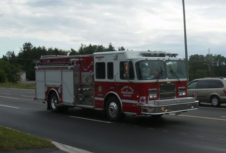 Barrie Fire Services pump 4
