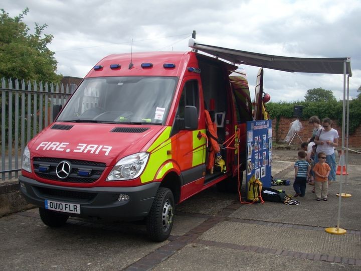 OU10 FLR is one of two new Mercedes Sprinter 4x4 water rescue units recently