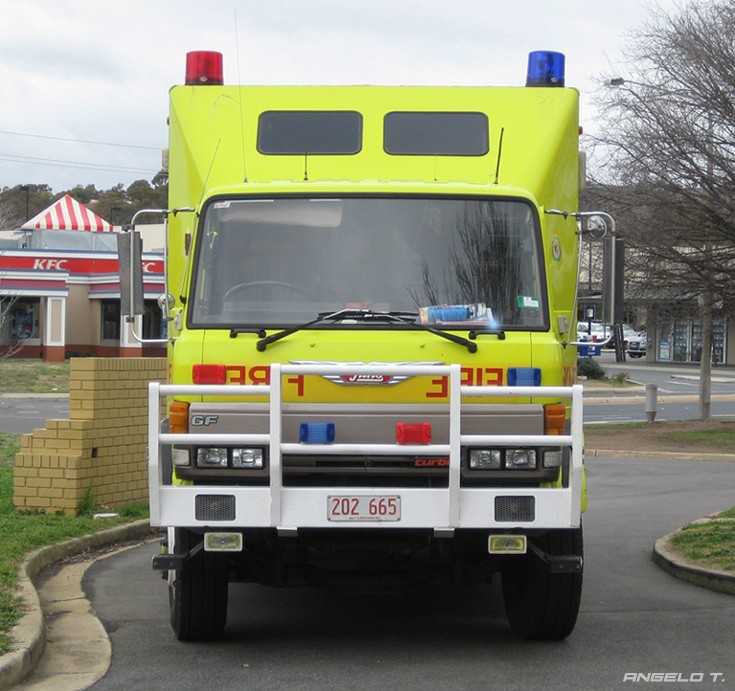 ACT Fire Brigade BA, Hino FG, Canberra Australia