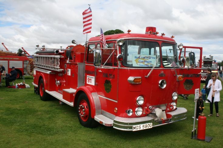 American Truck in Scotland MGS 590G Crown fire appliance