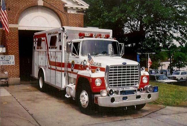 Rescue truck D.C.F.D.