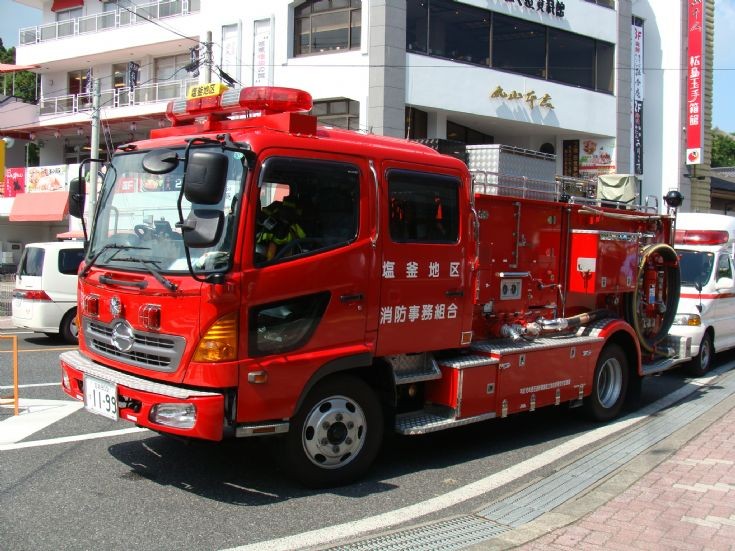 Pumper Hino - Matsushima Japan front