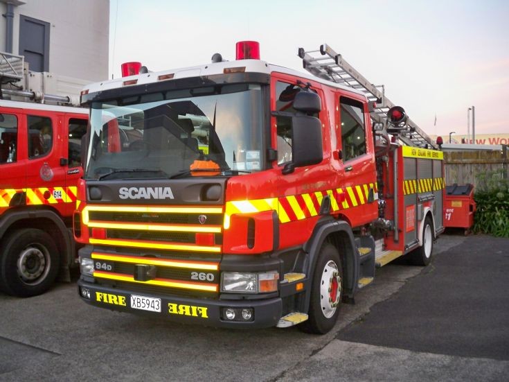 Scania Pumper - New Zealand Fire Service