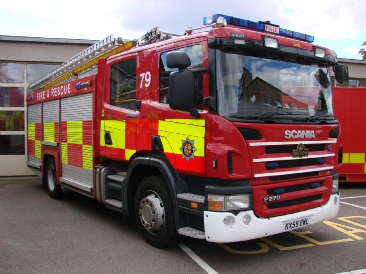 Lutons new Scania/Browns rescue pump
