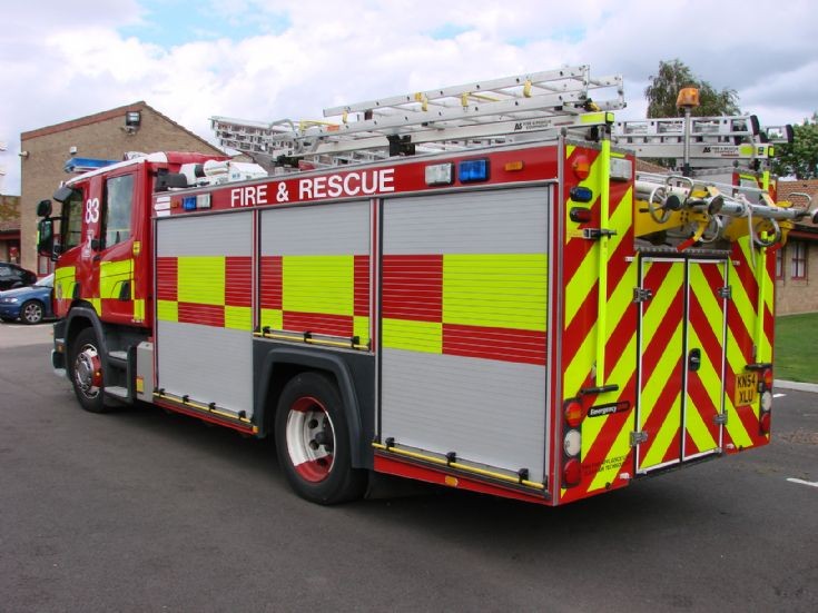 B&LF&RS Scania P94D Sandy RP at Kempston