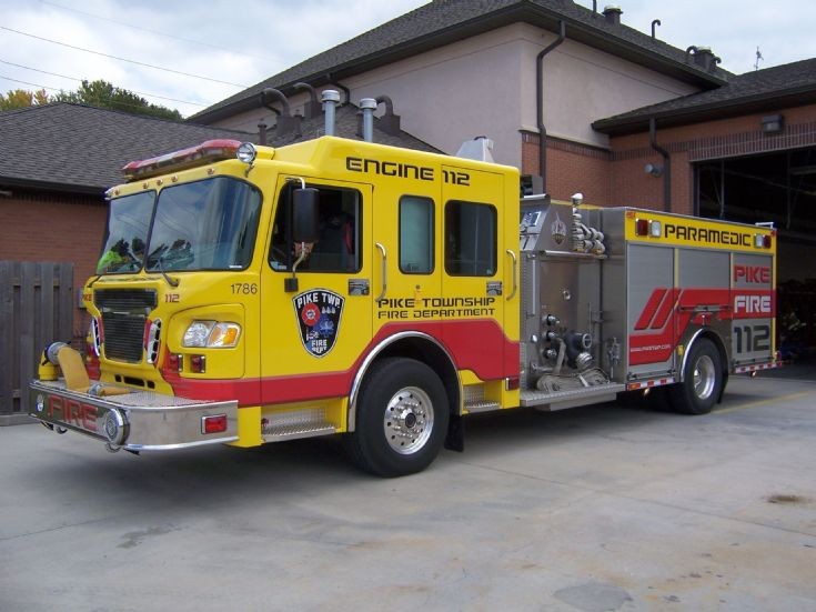 Pike Twp FD Indiana Engine 112