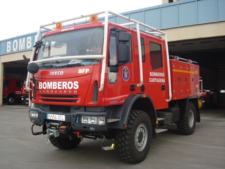 forest fire truck