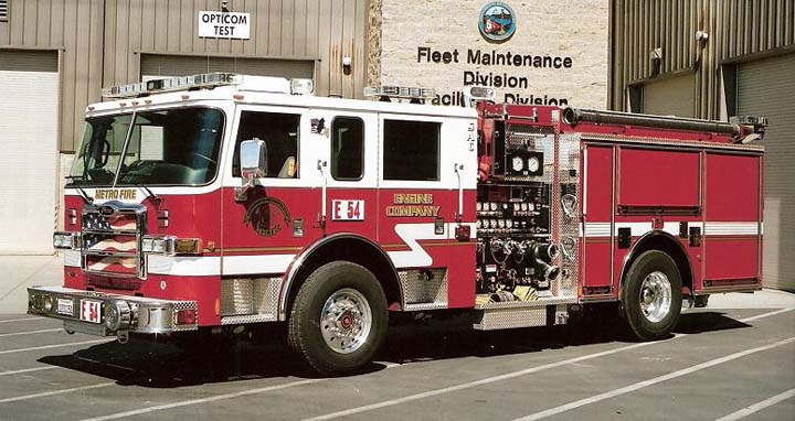 Sacramento Metro Fire District - Pierce Engine