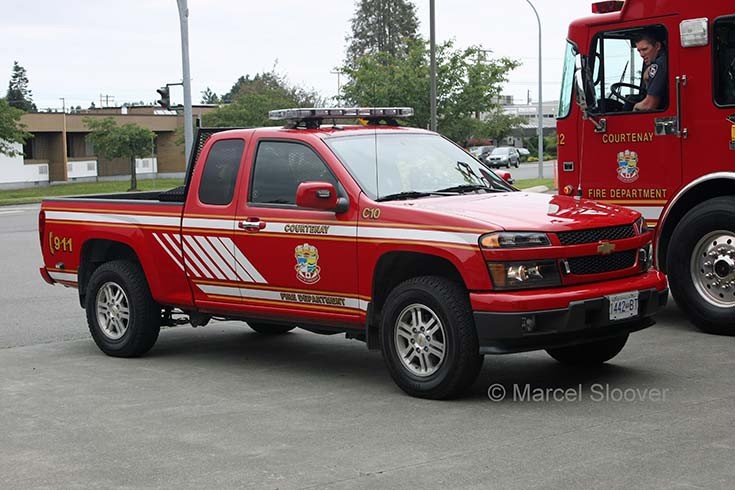 Chevrolet pickup Courtenay FD BC Canada Chevrolet pickup Courtenay FD BC