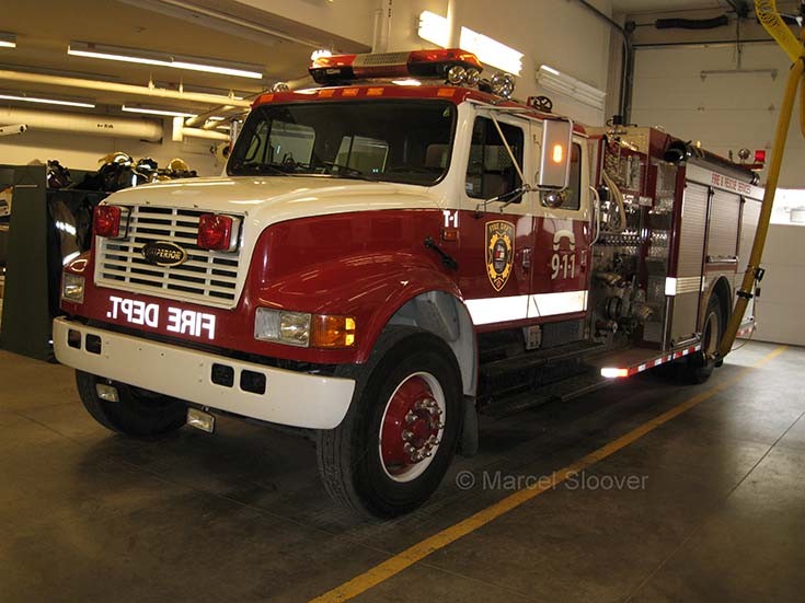 Superior pump Banff Fire department