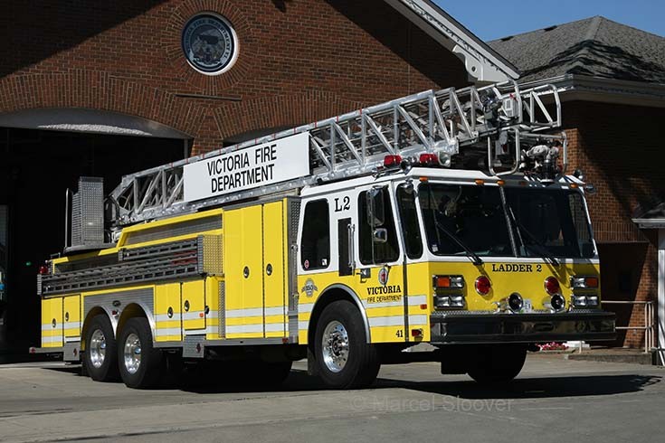Ladder 2 Victoria Fire department BC Canada