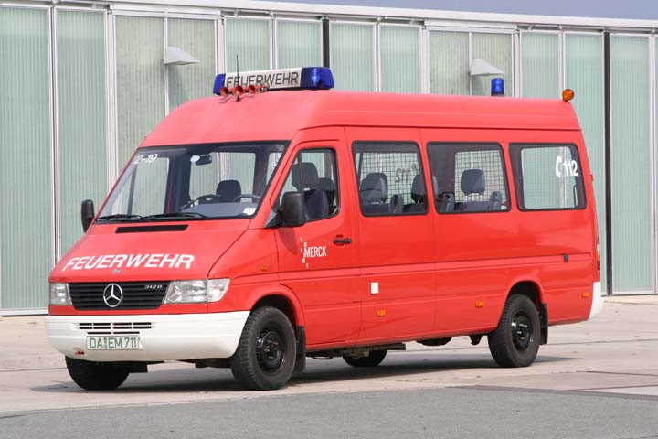 Merck Darmstadt Mercedes Personnel Carrier