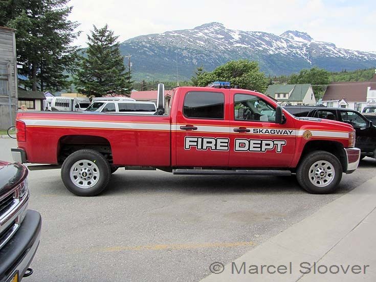 Chevrolet pickup from the Skagway Fire department Alaska