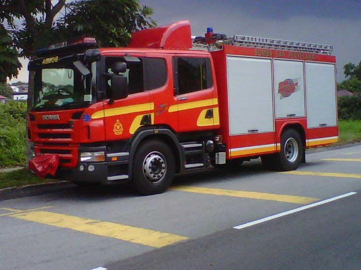 Fire Engines Photos Malaysia Scania Fire and Rescue Tender