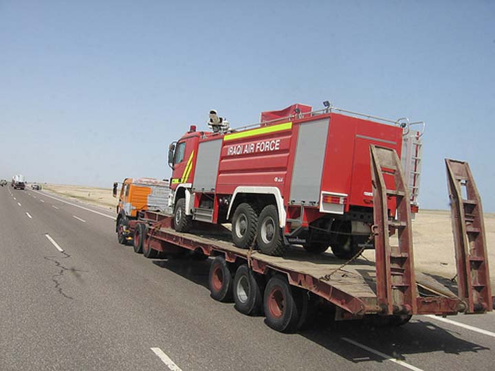 Iraqi Air Force Mercedes Actros RIV