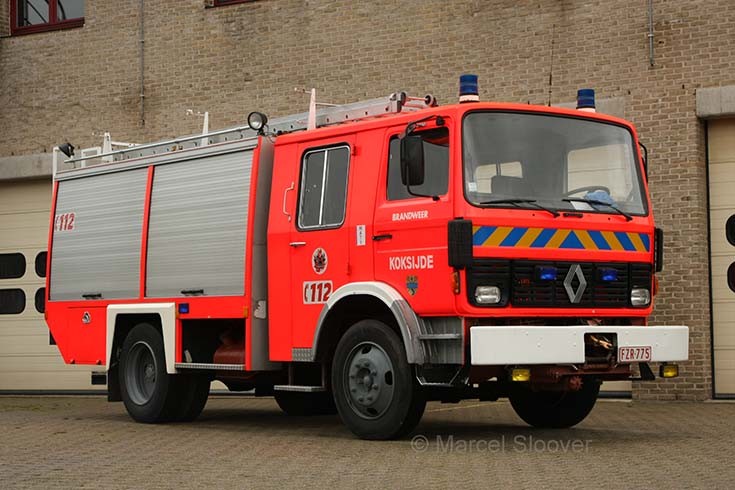 Brandweer Koksijde Renault Rosenbauer Rescue
