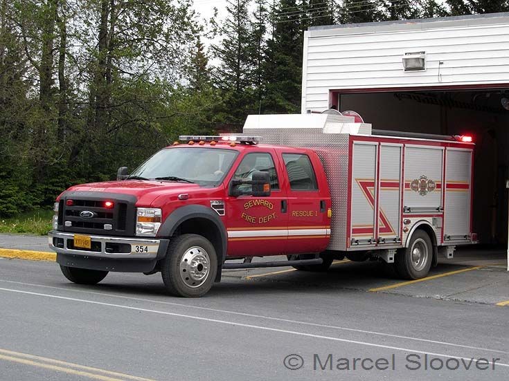 Fire Engines Photos Rescue 1 Ford Seward Fire department Alaska