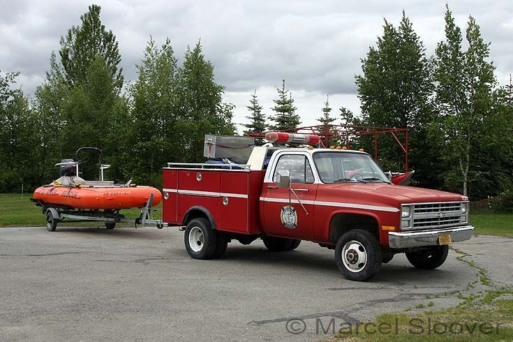 Swift Water Rescue unit station 11 Eaglke River AK