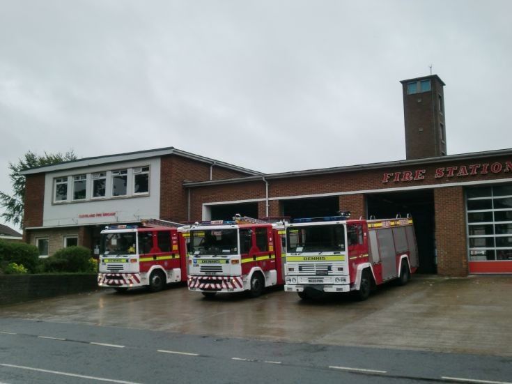Fire Engines Photos stockton fire station line up.
