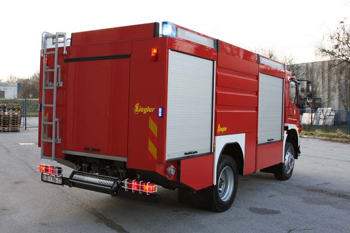Fire Brigade Zapresic Croatia Mercedes Atego back