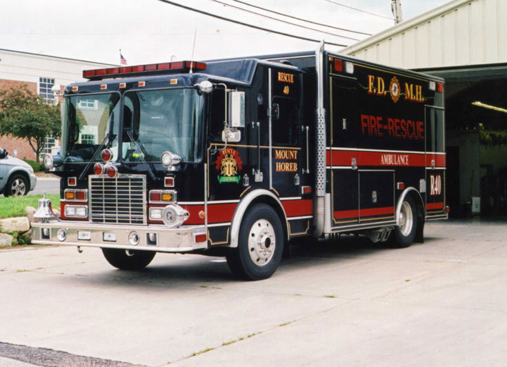Fire Engines Photos Mount Horeb Volunteer FD Rescue 40