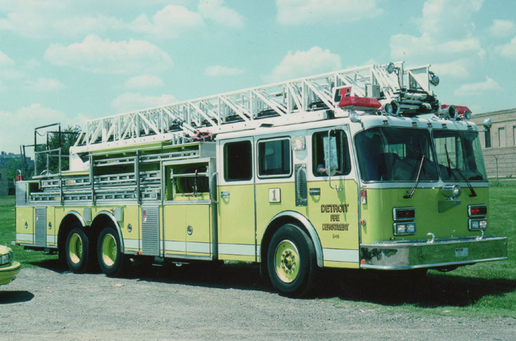 fire truck ladder