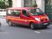 Light bus of Paris fire brigade.