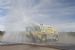 Spraying water Grand Canyon airport