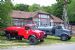 Bedfords at Fire show Amberley Working Museum 